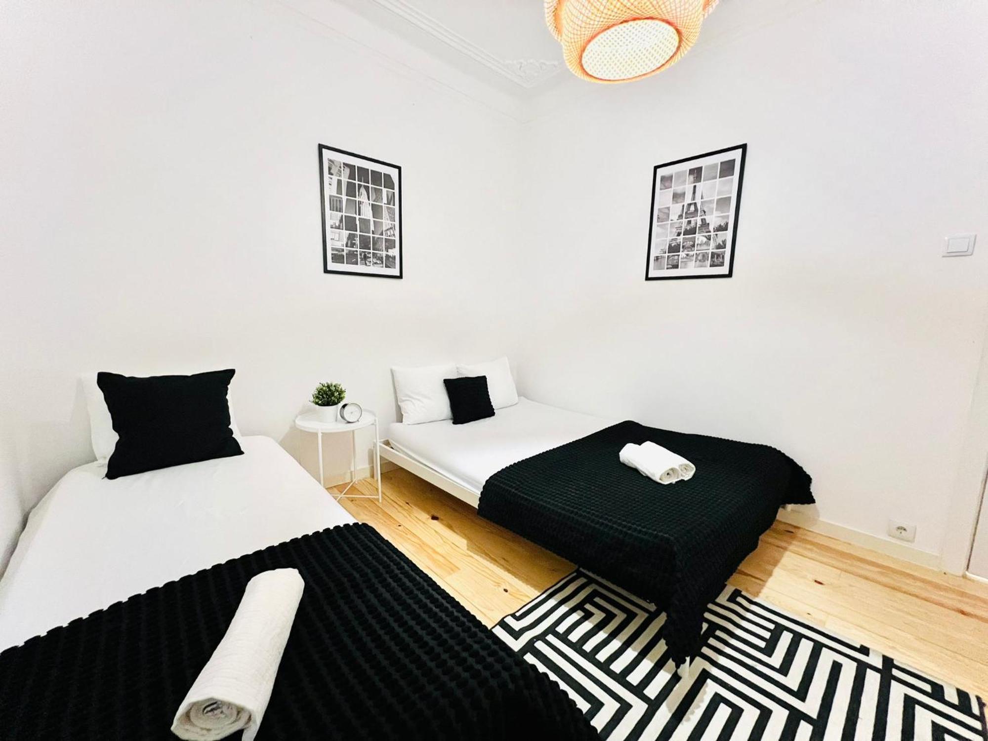 Luxury Spacious Flat In Lisbon, Ideal For Tourists Appartement